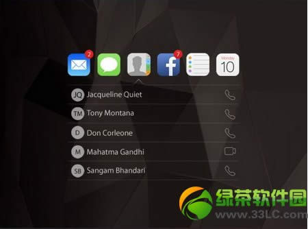 ios8概念渲染图欣赏 苹果ios8固件渲染图5