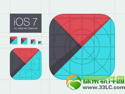 iOS7Դܣͼꡢ漰ռ䡢Mockup3