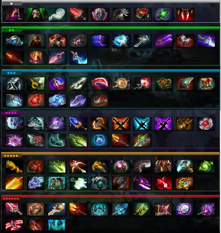 DOTA2ԭ��ս��װ��ͼ����ȫ ȫ�Ǽ�װ��ǿ�ȷ���_��վ