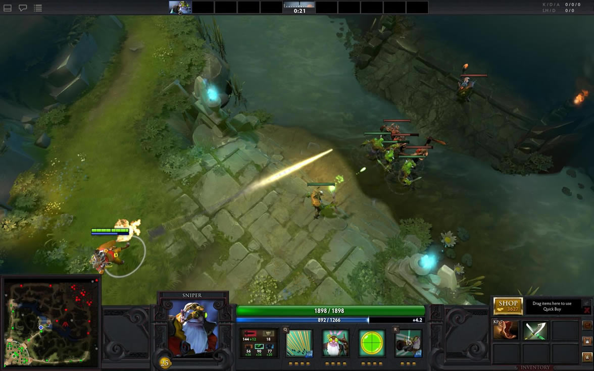 ���н������תDOTA2�°汾���е���ǹ