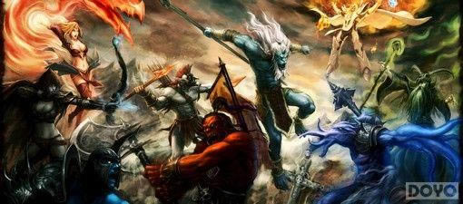 DOTA�ż��ϸ�Ӱ�����У���������ѡ����Ϸ