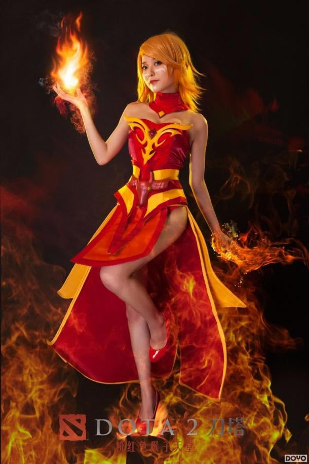 ��ü���ת��DOTA2 �ۺ�ȫ�»�ŮCOS�ع�_��վ