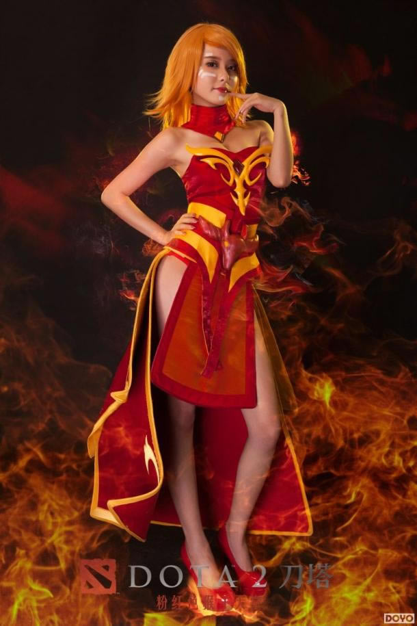 ��ü���ת��DOTA2 �ۺ�ȫ�»�ŮCOS�ع�_��վ