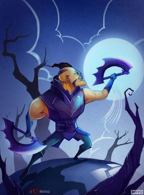 DOTA2ɽͿѻ ʿЯֵз