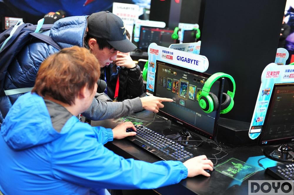 WCG�𺳿�Ļ DOTA2չ̨������ɴ�����ֳ�