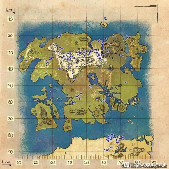 �������������ʧ������ʯ�ֲ�λ���б�