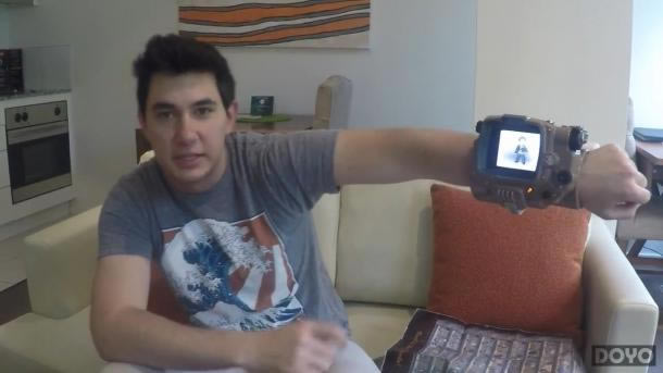 ������4��Pip-Boy�濪����Ƶ ʵ����Ϸ����͵��