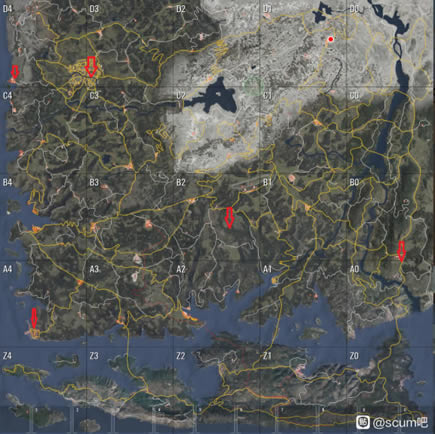 SCUM��ʿ��ˢ��λ�÷��� ��ʿ����ʲô�ط�ˢ