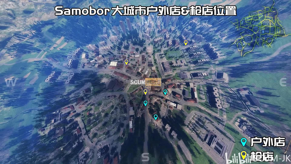 SCUM�����ǹ��λ�÷��� ǹ��λ��ͼʾ_��վ