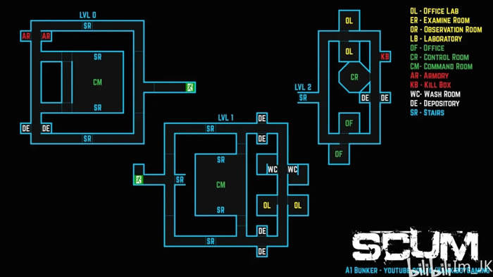 SCUM�ر���ͼ���ϻ��� 2021ȫ�ر�ƽ��ͼһ��_��վ