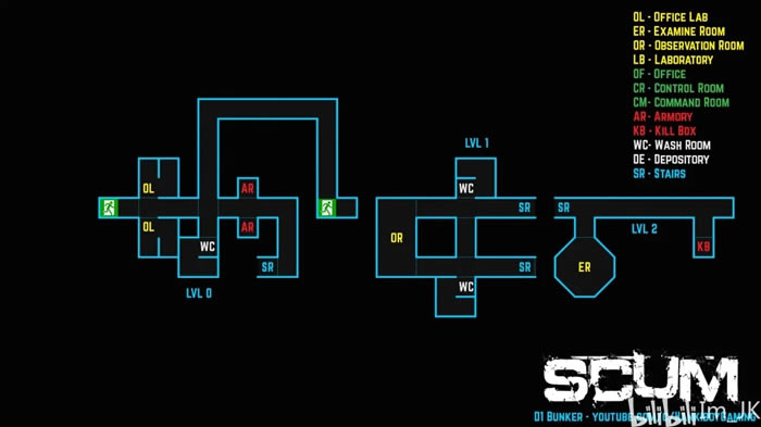 SCUM�ر���ͼ���ϻ��� 2021ȫ�ر�ƽ��ͼһ��_��վ