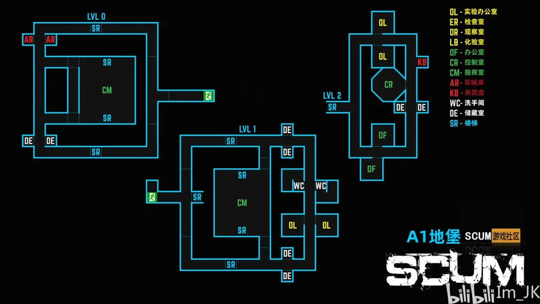 SCUM�ر�A1��ͼ�����ܽ� �ر�A1ƽ��ͼ����