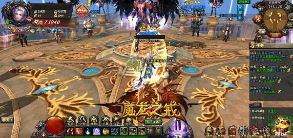 �ֻ�ʽ���У���ħ��֮�䡷�ˬս��ϵͳ����