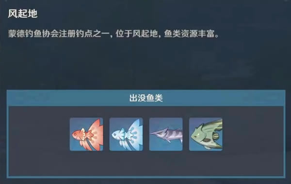 原神2.6全垂钓点汇总 钓鱼区域大全_本站