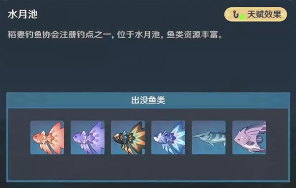 原神2.6全垂钓点汇总 钓鱼区域大全_本站