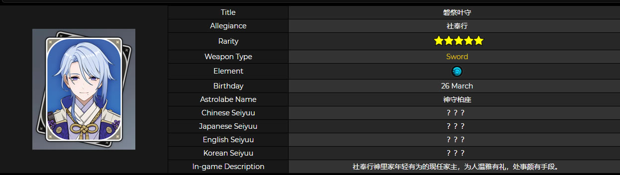 原神神里绫人突破材料分享 天赋升级材料介绍_本站