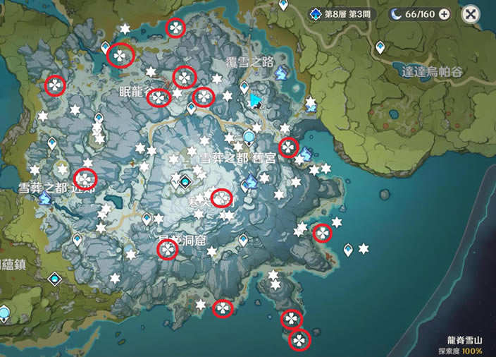 ԭ��ѩɽ��ͼ��ʱ��ս��λ�б�