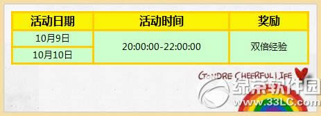 ����ʱ��10��9��10�ջ ˫�������ַ���