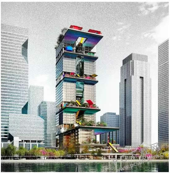 腾讯微信总部大楼设计图曝光 既有颜值又有内在!