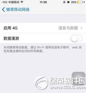 ƻ6sõ绰ʱ4gʧΰ iphone6sͨ4g