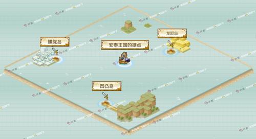 《大航海探险物语》大海贼地带怪物分布图