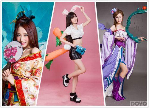 ����Ƽ�2014ChinaJoy ShowGirl��ױ���ع�_��վ
