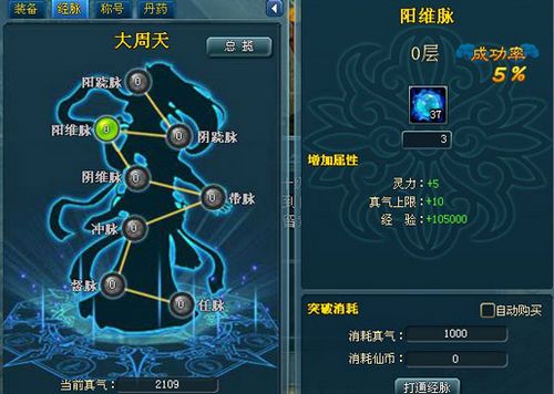 奇经八脉vs大小周天91wan《百炼成仙》真气灌体冲穴宝典_本站